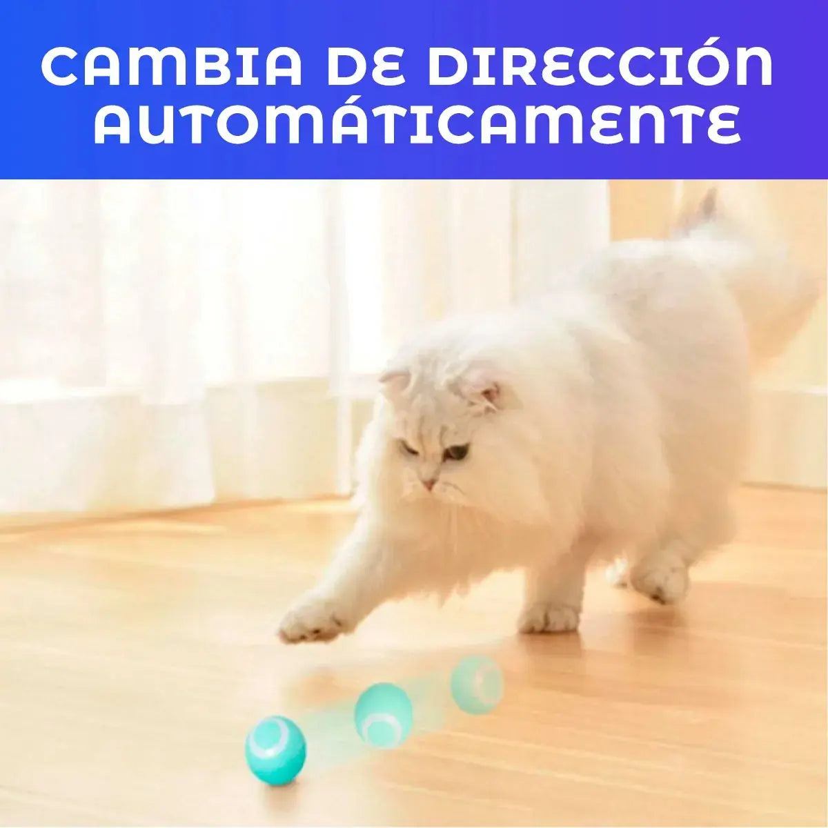 Pelota Interactiva para Gatos