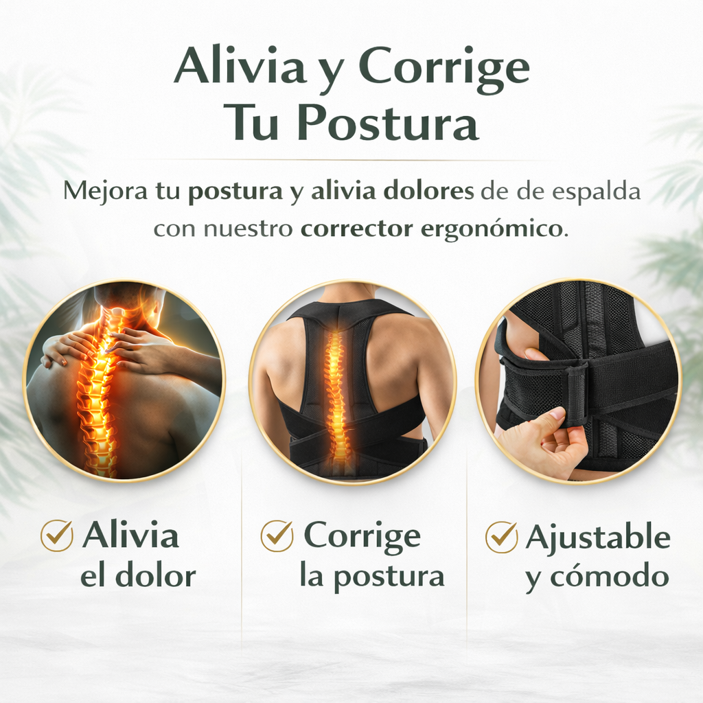 Corrector de Postura Premium AuraSalud
