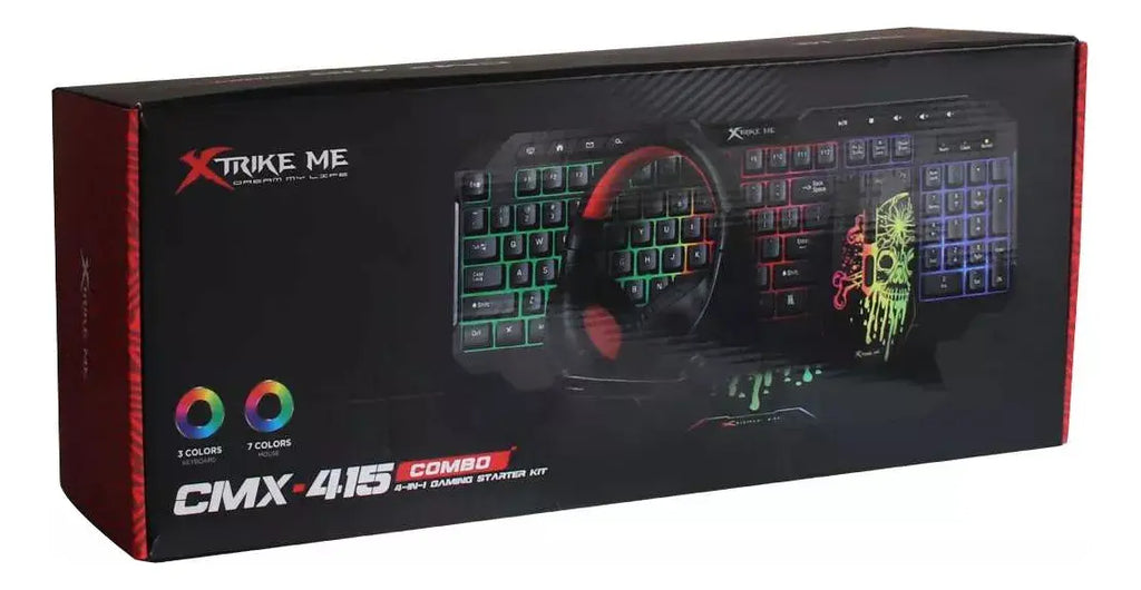 Combo Gaming 4 en 1 RGB