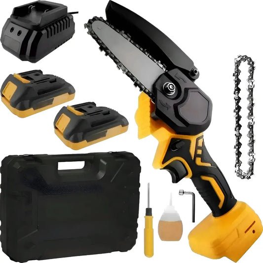 Motosierra Inalámbrica con Batería Recargable