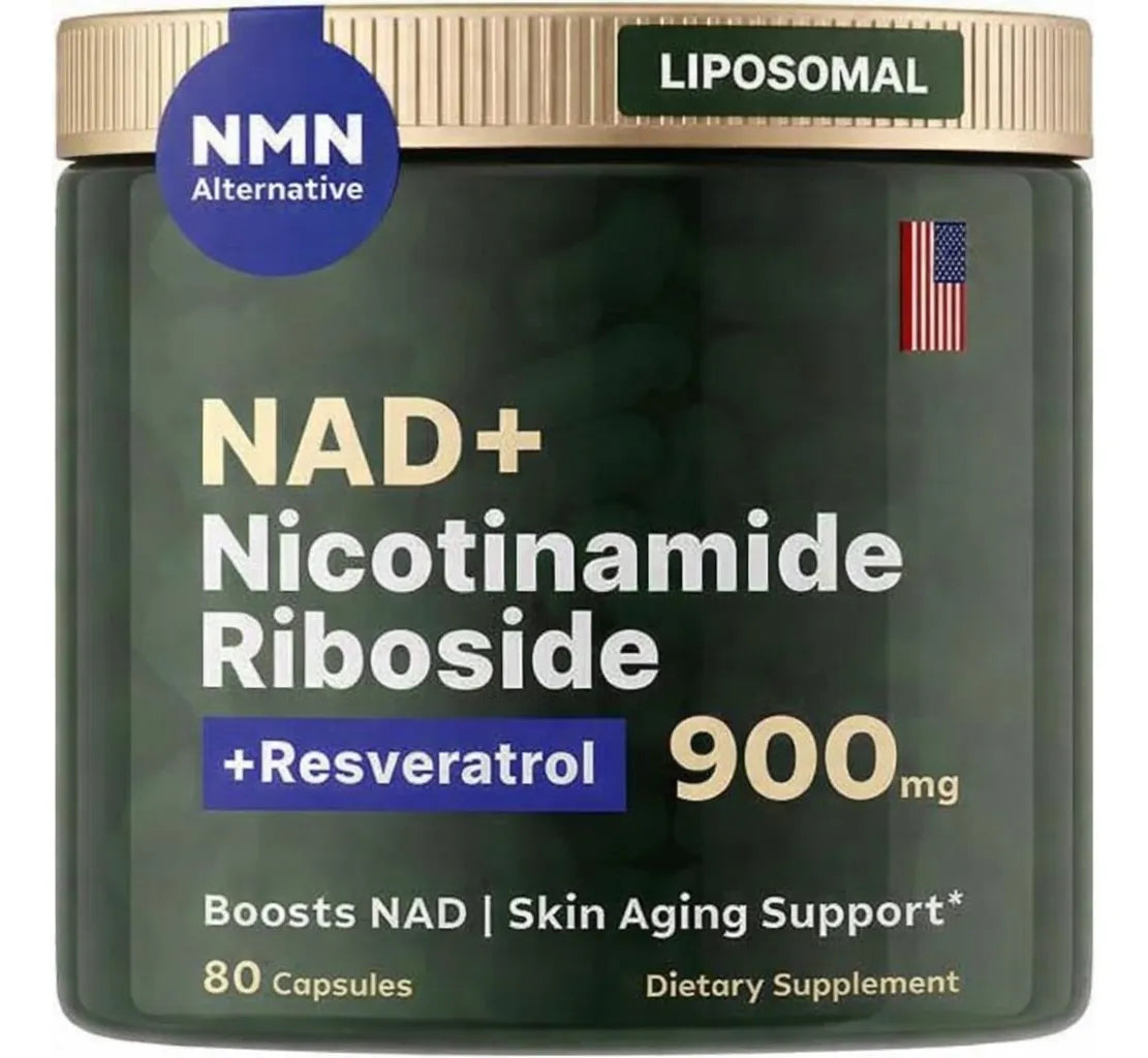 Suplemento NAD+ Nicotinamida Ribósido 900mg