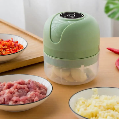 Picadora de Verduras Mini Eléctrica