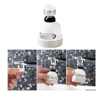 Adaptador Giratorio 360° para Grifo de Cocina