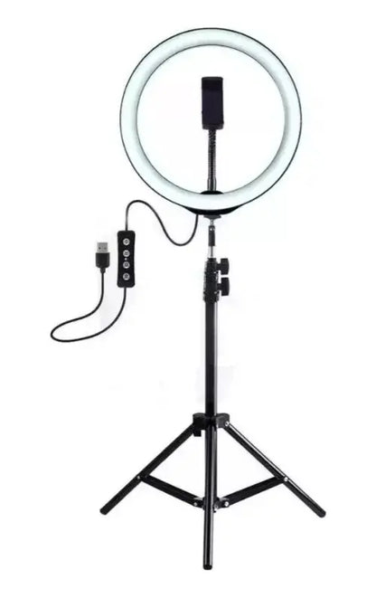 Aro de Luz LED 30cm con Trípode y Soporte