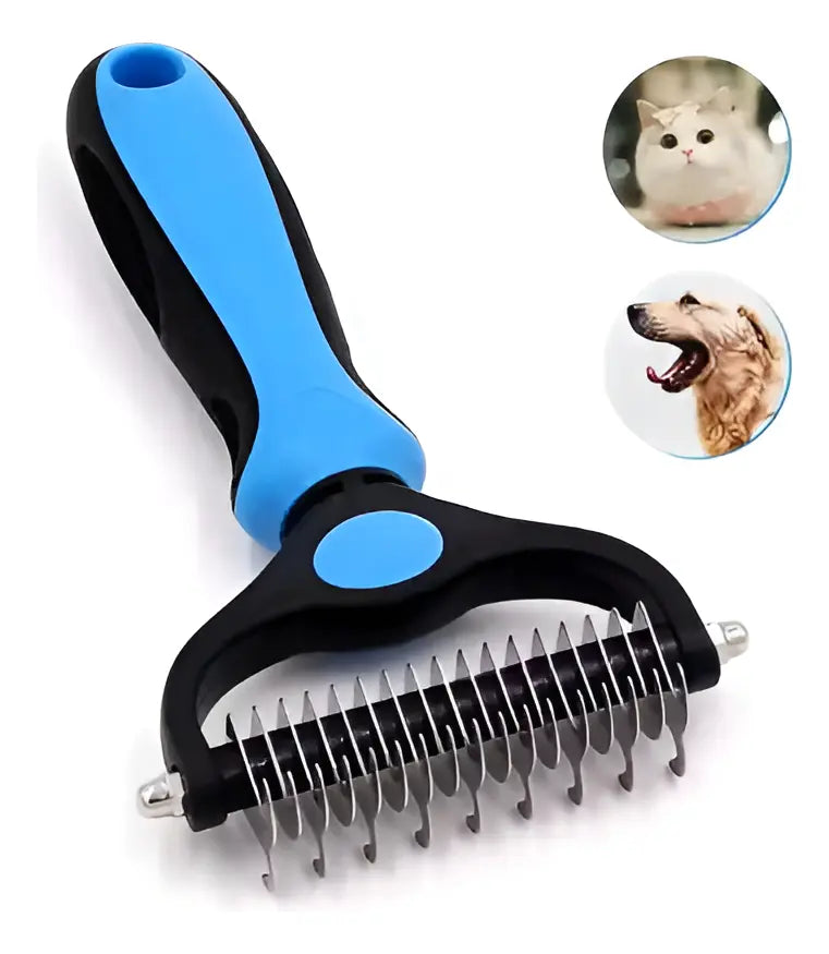 Cepillo Deslanador para Perro de Pelo Largo