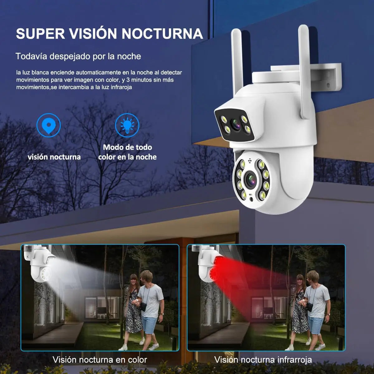 Cámara IP LT-2533 Doble Lente WiFi