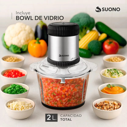 Procesadora de Alimentos SUONO 2L 500W