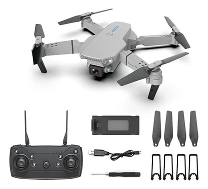 Drone E88 PRO Plegable con Doble Cámara 4K