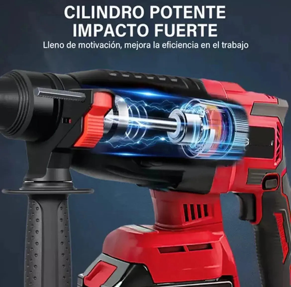 Rotomartillo Inalámbrico 900W con 2 Baterías