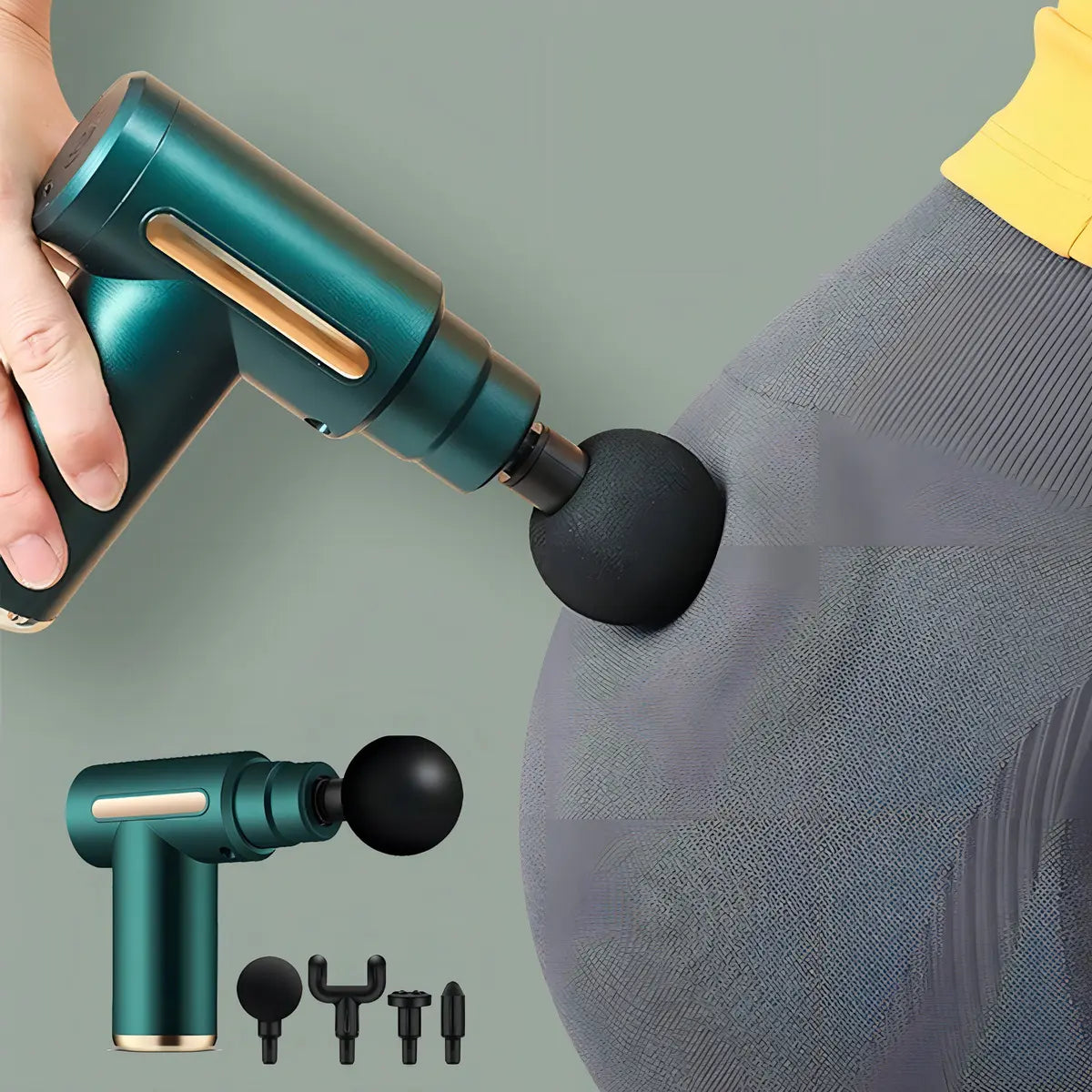 Pistola de Masaje Muscular (Fascial Gun)