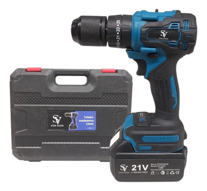 Taladro Atornillador Inalámbrico 21V Brushless