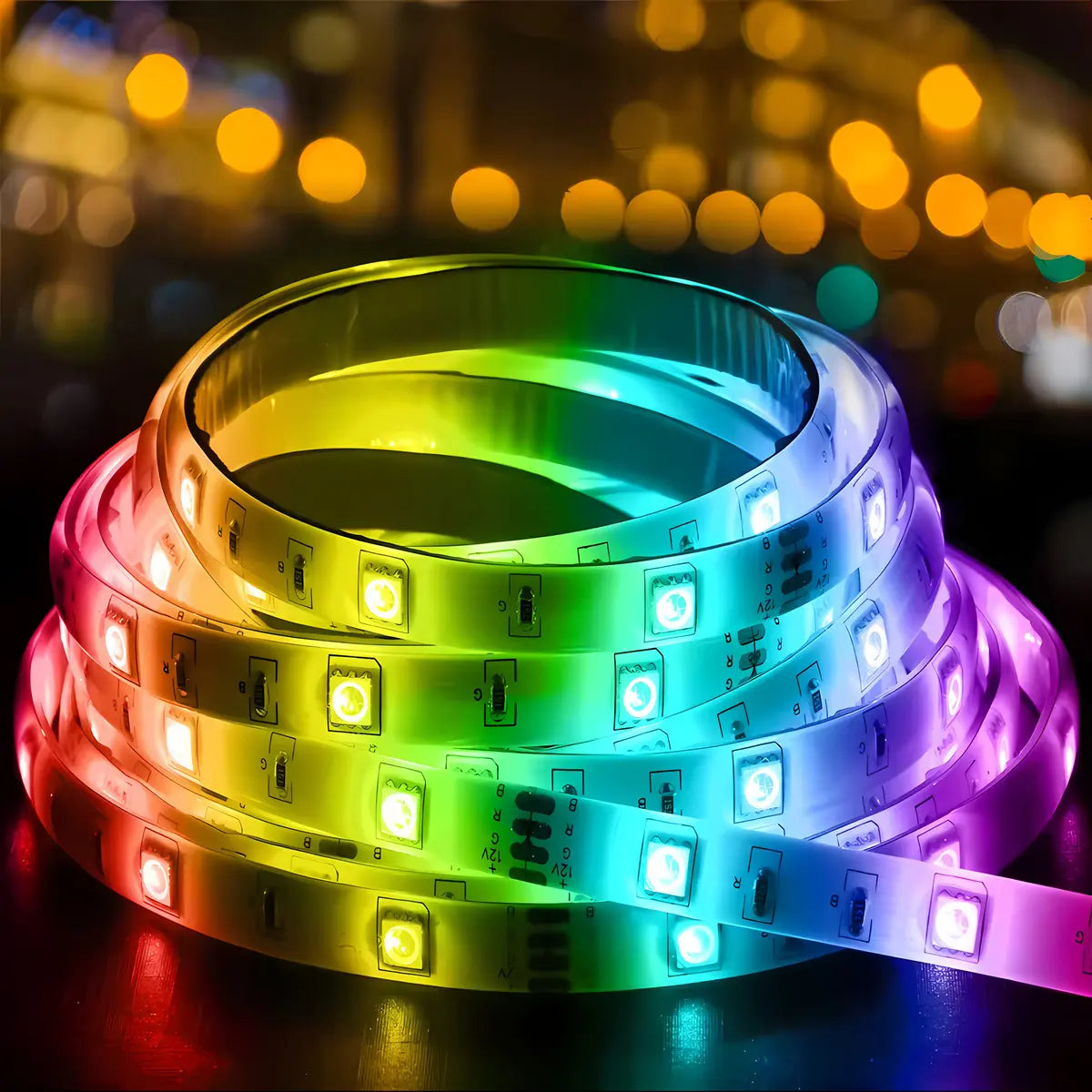 Kit Tira LED RGB 5 Metros con Control