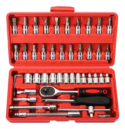 Kit de Herramientas 46 Piezas con Criquet
