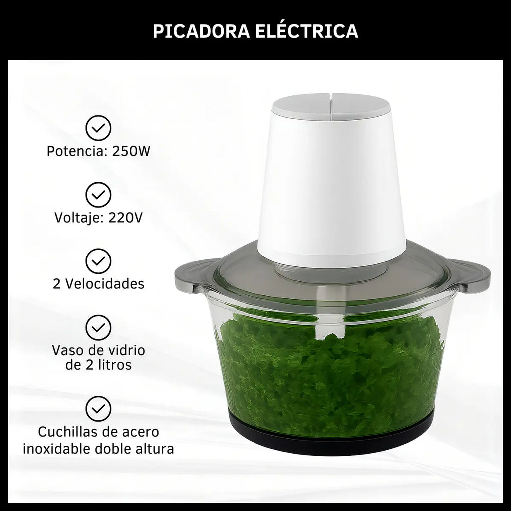 Picadora Eléctrica Oryx VC-10 250W 2L