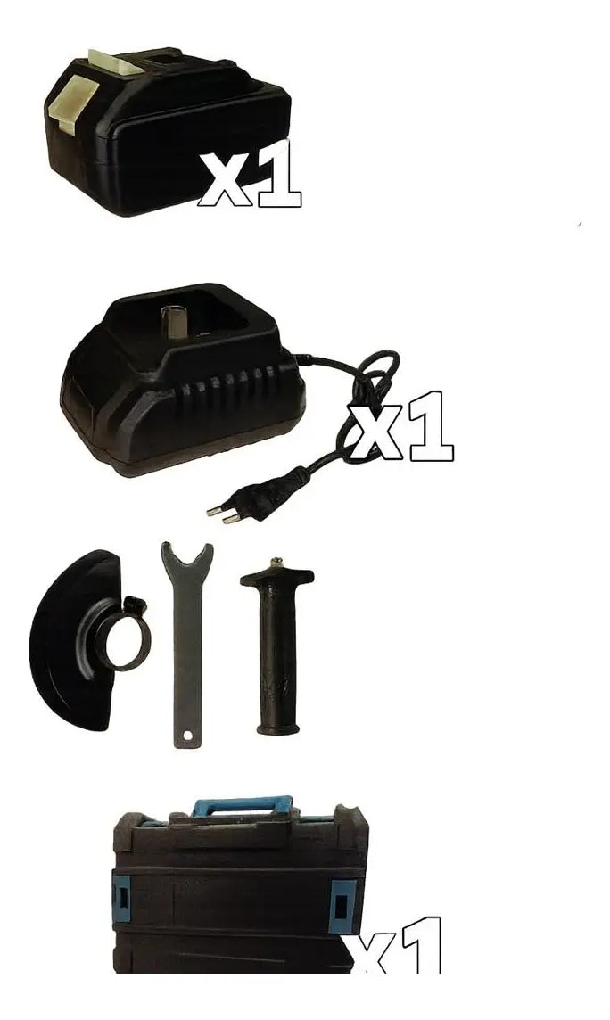 Kit Maletín con Amoladora y Taladro