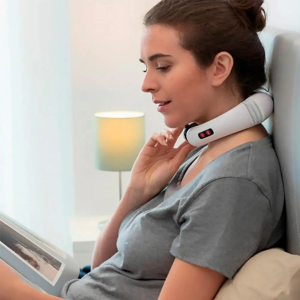 Masajeador de Cuello con Electroestimulación
