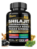 Suplemento Shilajit 8 en 1 x60 Cápsulas