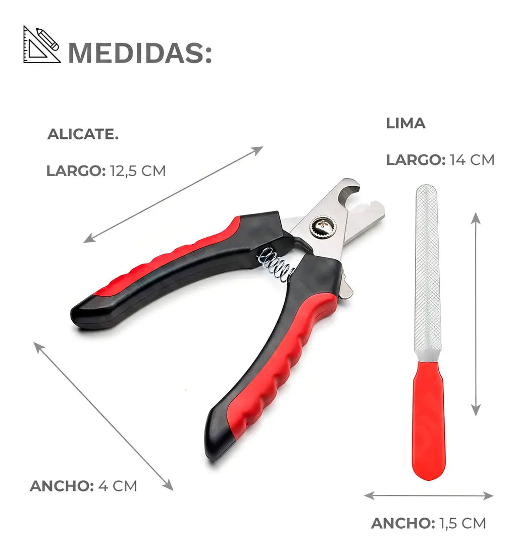 Corta Uñas Alicate para Perros y Gatos