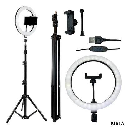 Aro de Luz LED 30cm con Trípode y Soporte
