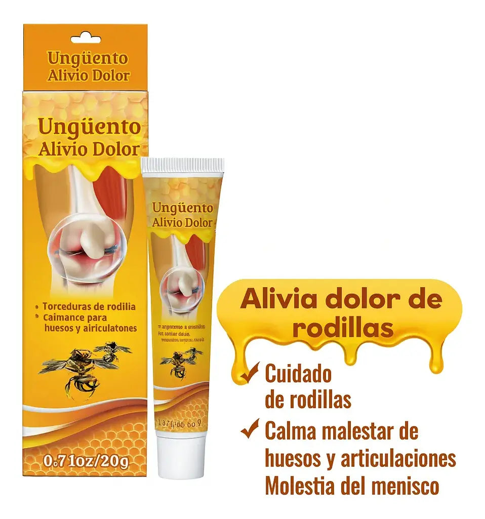 Crema para Rodillas con Extracto de Abeja