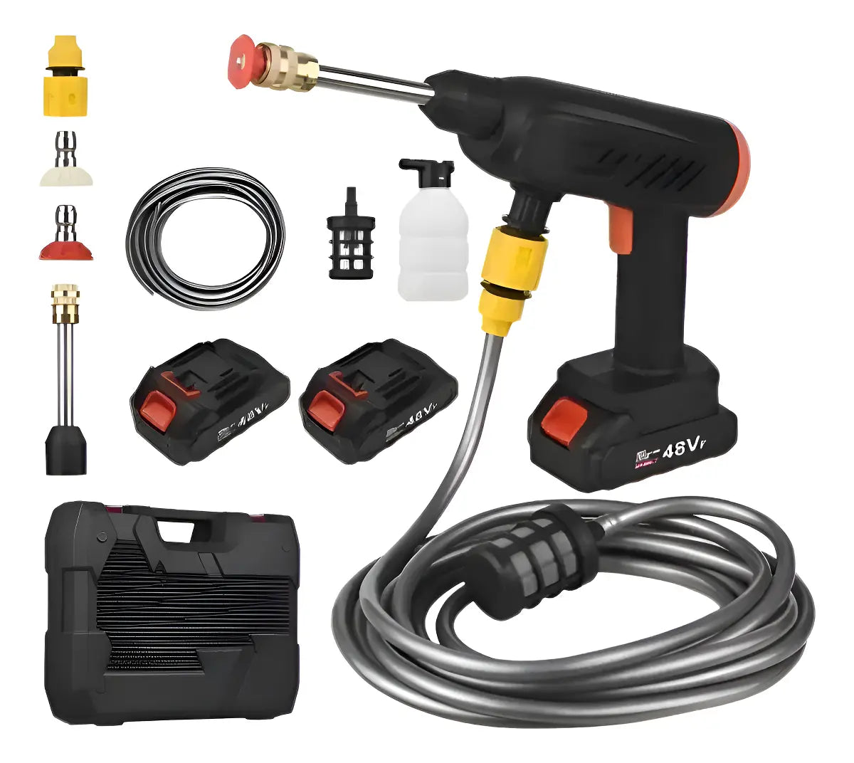 Hidrolavadora Inalámbrica con 2 Baterías 48V