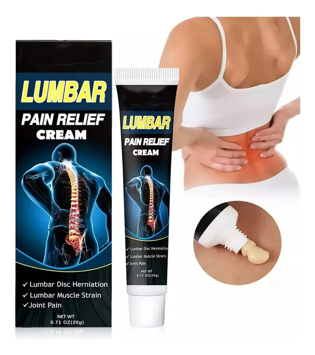 Crema para Alivio Muscular y Lumbar