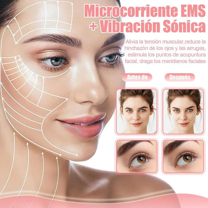 Masajeador Facial Microcorriente EMS