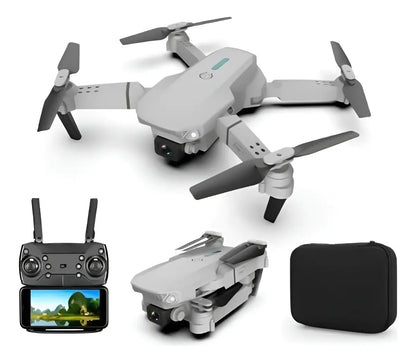 Drone E88 PRO Plegable con Doble Cámara 4K