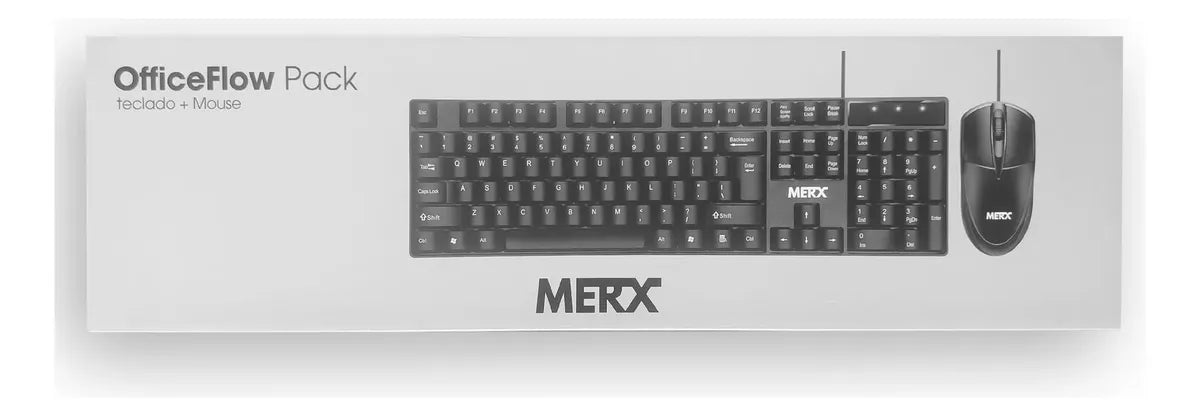 Combo Teclado + Mouse MERX
