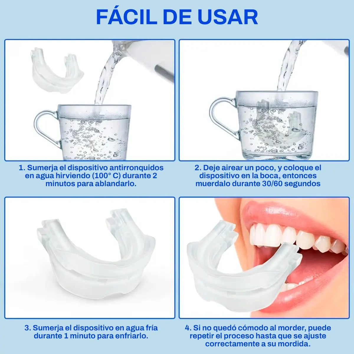 Protector Bucal Anti Bruxismo