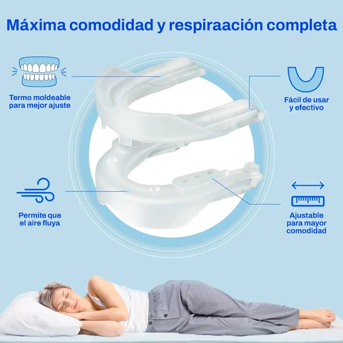 Protector Bucal Anti Bruxismo