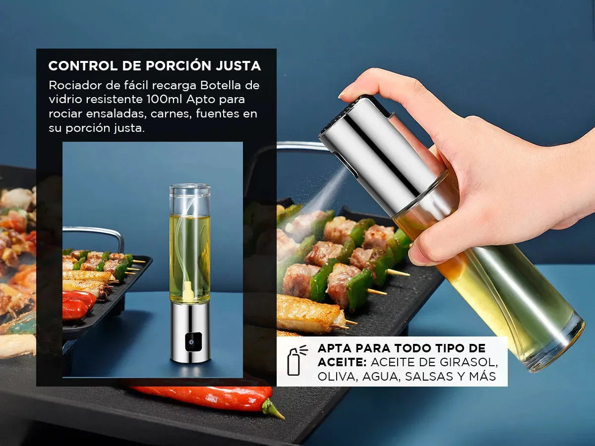 Spray Pulverizador de Aceite para Cocina