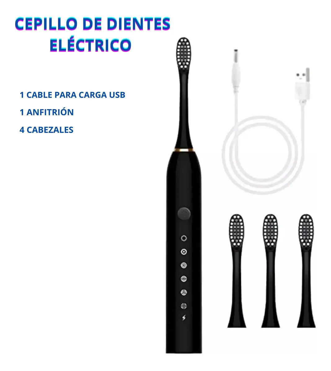 Cepillo Dental Eléctrico Recargable